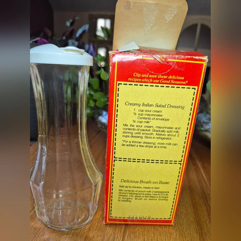 Vintage! Good Seasons Cruet‎ In Original Box